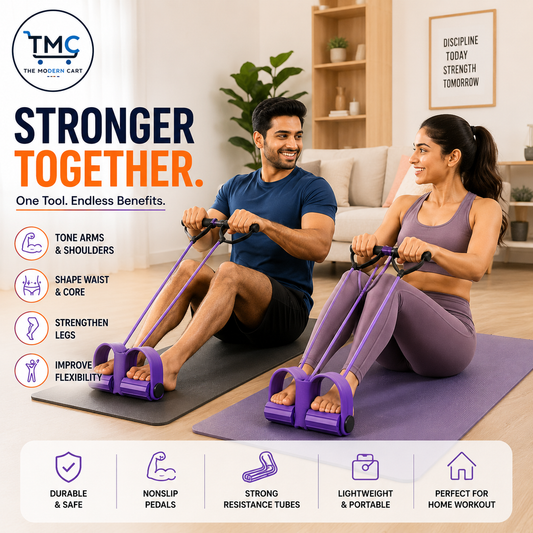 Yoga Pedal Exerciser (Full Body Workout, Core Strength & Flexibility Trainer)